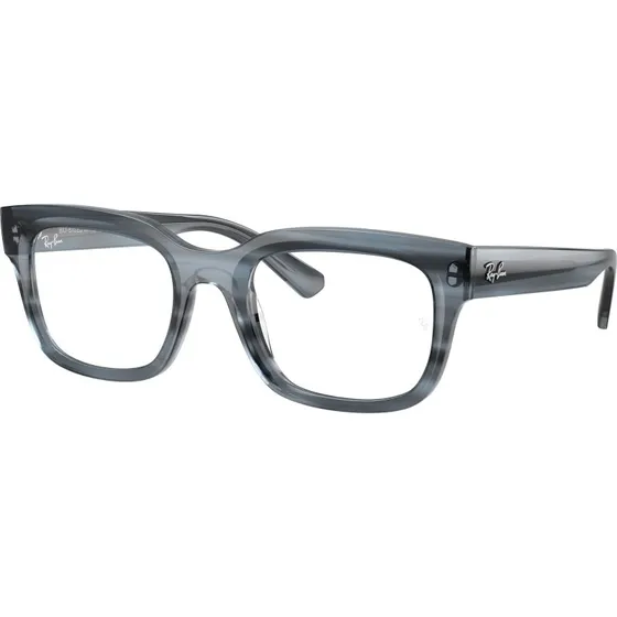 Ray-Ban RX7217 CHAD 8469 - Montures Optiques Carrées Bleu Transparent