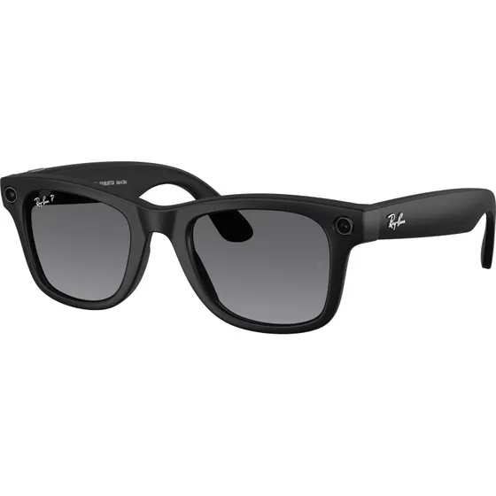 Ray-Ban Meta Wayfarer Gen 2 - Lunettes de soleil intelligentes Noir/Gris