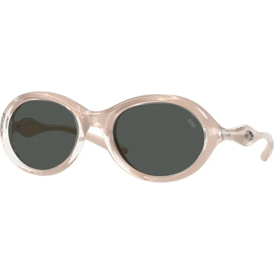 DIESEL DL3009U Lunettes de soleil Rondes Vert et Gris