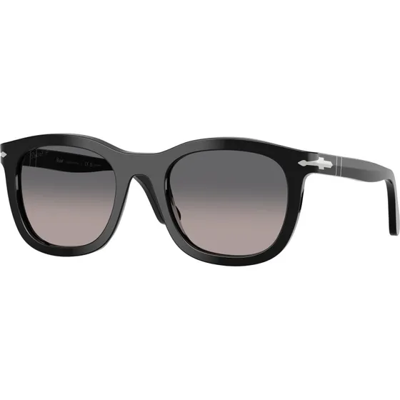 Persol PO3395S Lunettes de Soleil Pantos Polarisées Noir/Gris