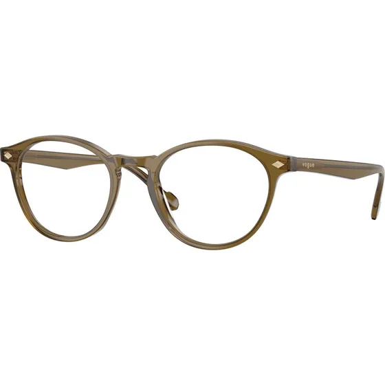 VOGUE EYEWEAR VO5326 3260 - Monture Optique Ronde en Acétate Vert