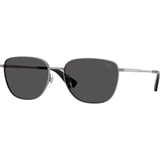 Burberry Homme BE3171 - Lunettes de soleil carrées en métal gris