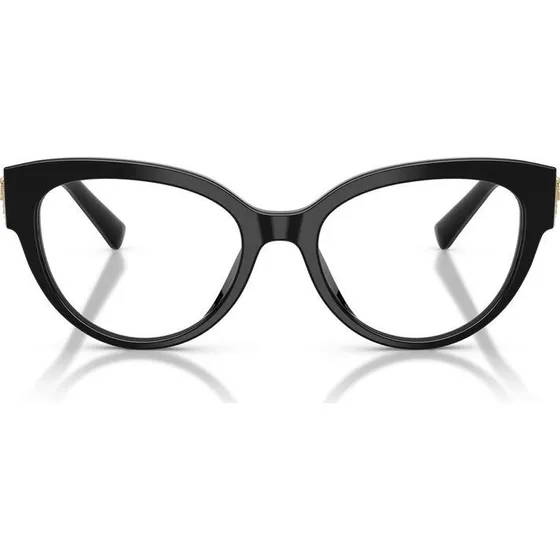 Dolce & Gabbana DG3440 501 Lunettes de vue Cat Eye Noir Transparent
