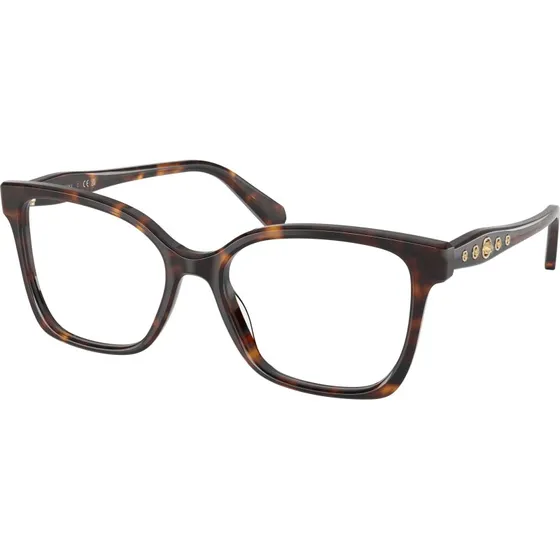 Swarovski SK2061 1101 - Montures Optiques Carrées Écaille
