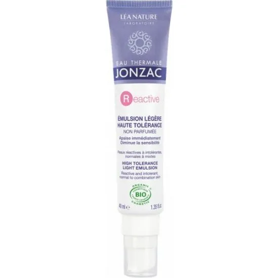 Jonzac REactive mulsion Lgre Haute Tolrance 40ml