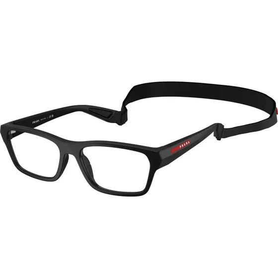 Prada Linea Rossa PS 03RV 1BO1O1 - Montures Optiques Noires