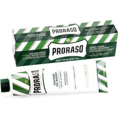 Proraso Crme  Raser Rafrachissante Vert 150 ml