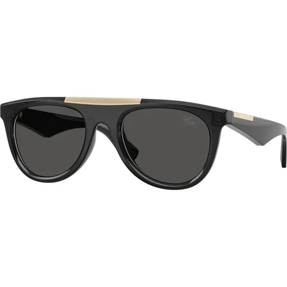 Burberry Homme BE4452U Lunettes de Soleil Pilote Grises