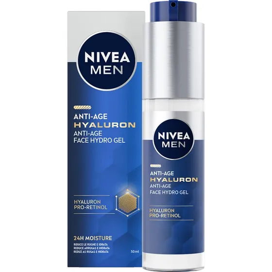 NIVEA MEN Hyaluron Gel Anti-Âge 50 ml