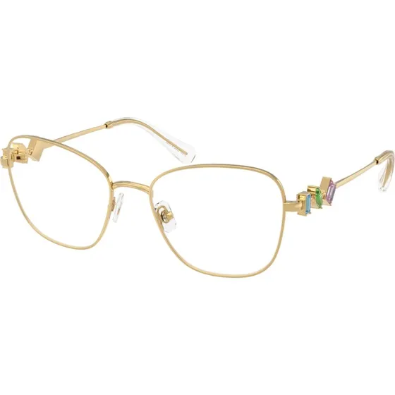 Swarovski SK1025 404M - Montures Optiques Géométriques en Métal Or