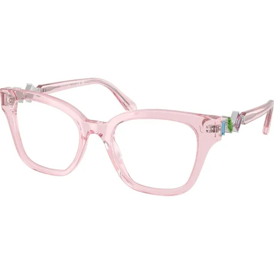 Swarovski SK2048 3001 Lunettes Optiques Carrées en Acétate Rose