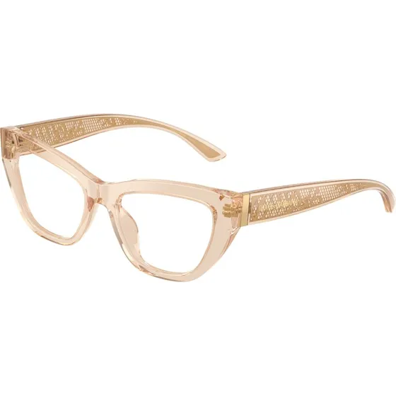 Dolce & Gabbana DG3412 Montures Optiques Cat Eye Marron