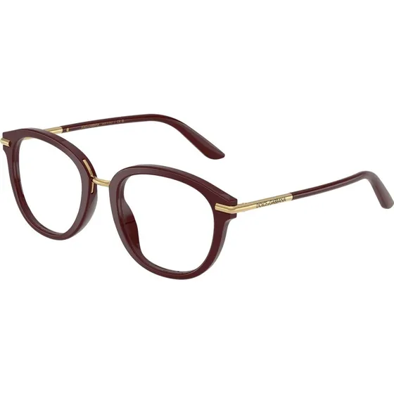 Dolce & Gabbana DG3410 Montures Optiques Acétate Rouge Pantos
