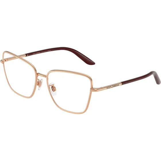 Dolce & Gabbana DG1359 Montures Optiques Cat Eye en Métal Or