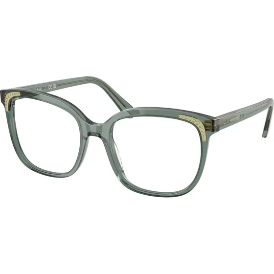 Swarovski SK2033 1043 : Lunettes Optiques Papillon en Acétate Vert