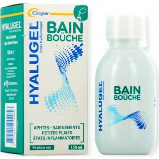 Hyalugel Bain de Bouche  l'Acide Hyaluronique 150ml