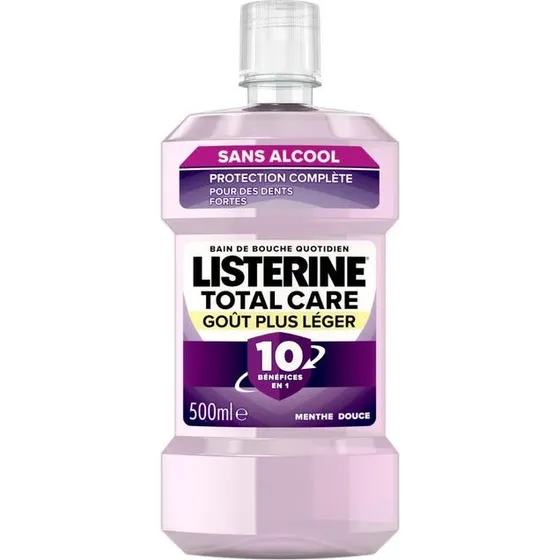 Listerine Total Care Bain de Bouche Got Plus Lger 500ml