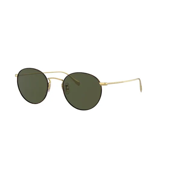 Oliver Peoples OV1186S Coleridge Sun - Lunettes de soleil Pantos Or et Vert