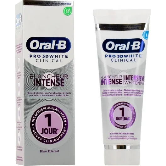 Oral-B Pro 3D White Clinical Blancheur Intense 75 ml