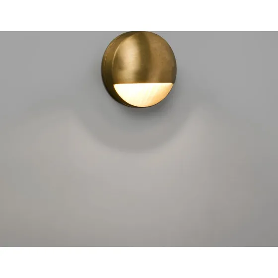 FARO BARCELONA Applique d'extérieur LED Drak en laiton
