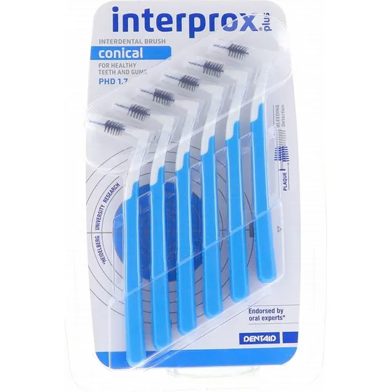Interprox Plus Brossettes Coniques 90 Bleu 1.7