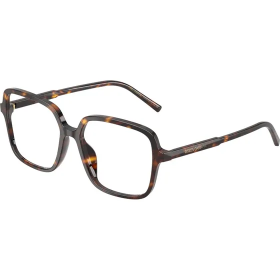 Dolce & Gabbana DG3442 502 Lunettes de vue carrées en acétate écaille
