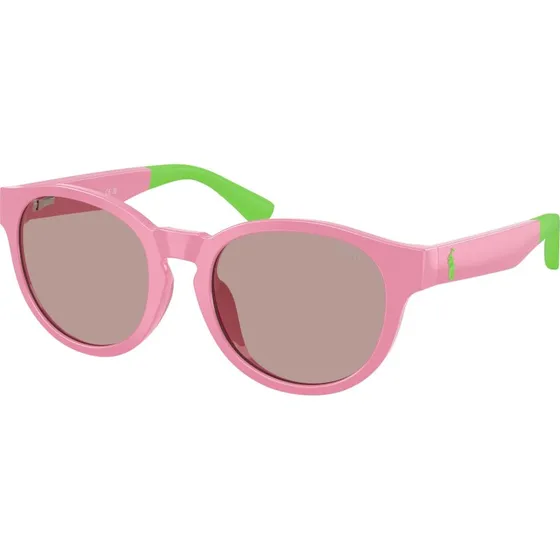 Polo Ralph Lauren Enfant - Lunettes de soleil Pantos Rose et Marron
