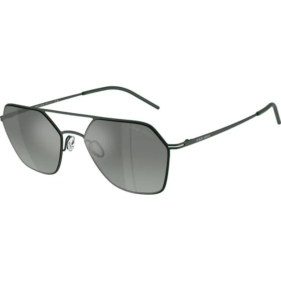 Giorgio Armani Homme AR6185 - Lunettes de Soleil Carrées Vertes