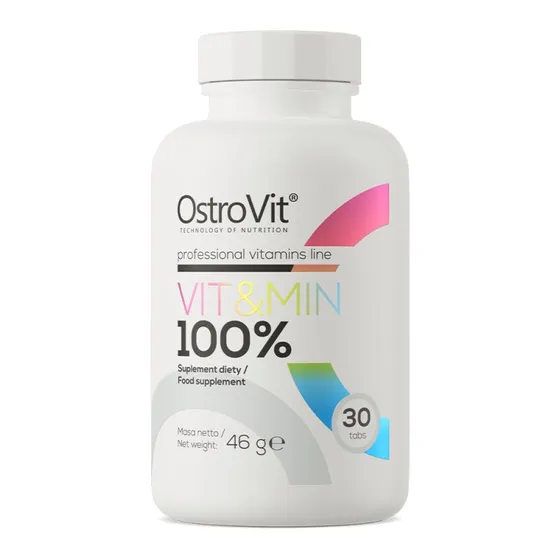 OstroVit 100% Vit&Min 30 Comprimés