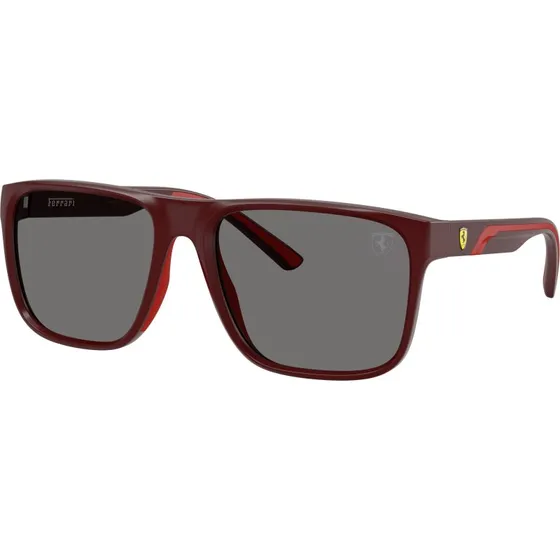 Ferrari Scuderia FZ6002U Lunettes de soleil Carrées Polarisées Rouges
