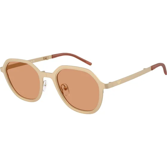 Emporio Armani EA2176 Lunettes de Soleil Homme - Métal Or et Orange