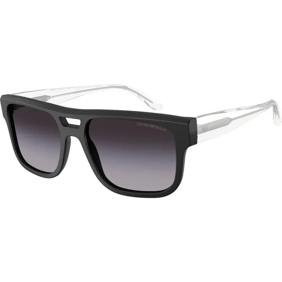 Emporio Armani EA4197 Lunettes de Soleil Homme - Noir et Gris