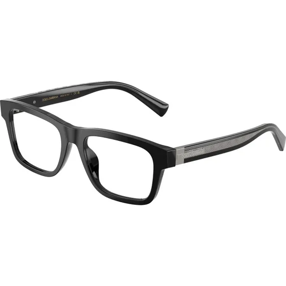 Dolce & Gabbana DG3446 501 Lunettes de vue carrées en acétate noir