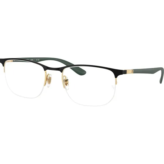 Ray-Ban RX6513 2994 Lunettes de vue géométriques en métal noir