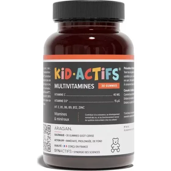 SynActifs KidActifs Multivitamines 30 Gummies