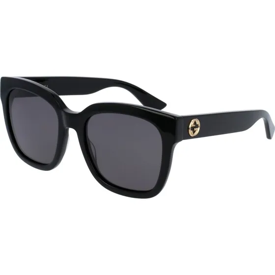 Gucci Lunettes de soleil GG0034SN 001 Carré Noir et Gris
