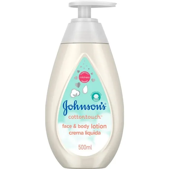 Johnson's Baby CottonTouch Lotion Visage & Corps 500 ml