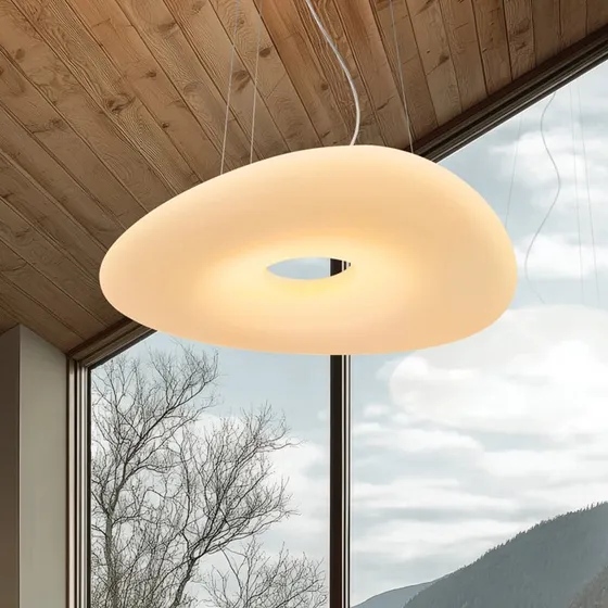 Stilnovo Suspension LED Mr. Magoo, DALI, 52 cm, Blanc Chaud