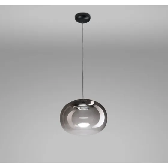 Stilnovo Suspension La Mariée Gris Fumé/Noir