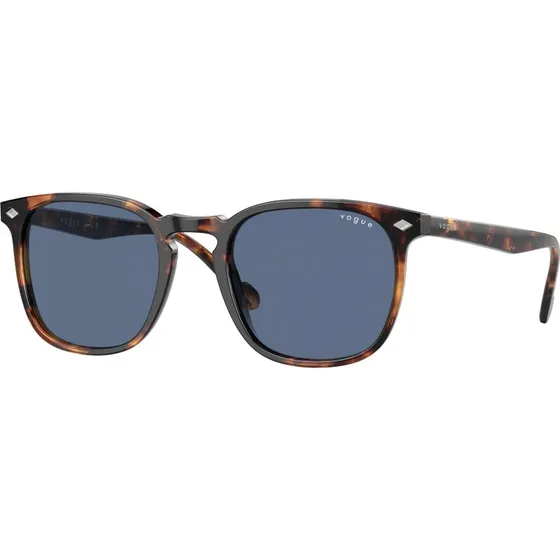 Vogue Eyewear Homme VO5328S Lunettes de Soleil Carrées Écailles et Bleu