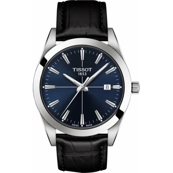 Tissot Gentleman Quartz 40mm Bleu Acier Inoxydable
