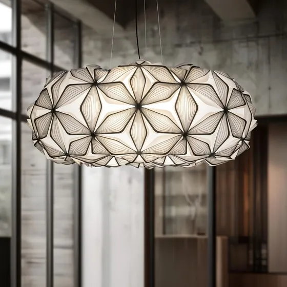 Slamp Suspension C'EST LA VIE, Noir, Ø 70 cm