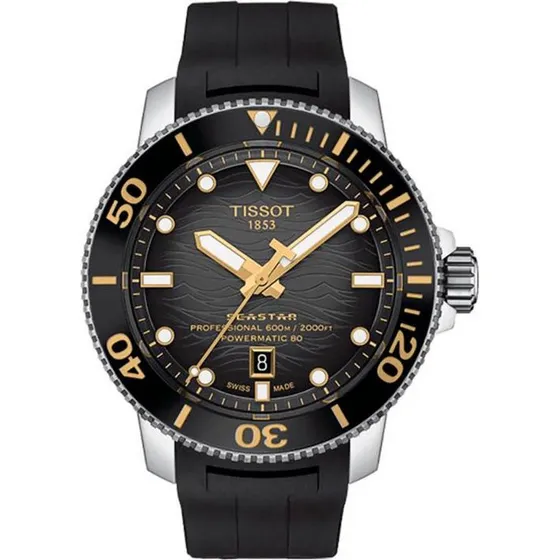 Tissot Seastar 2000 Professional Powermatic 80 T1206071104100 Bleu
