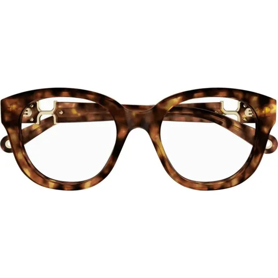 Chloé Ch0304O Lunettes de Vue Rondes Havana pour Femme