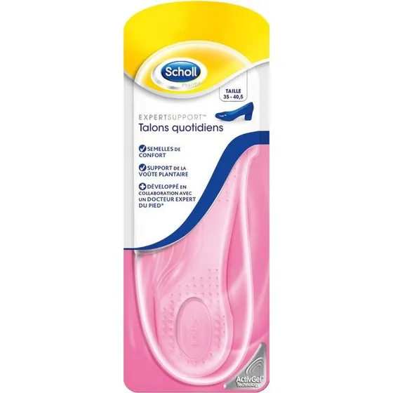 Scholl ActivGel Semelles Talons Quotidiens