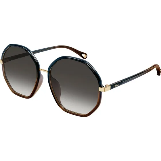 Chloé Lunettes de Soleil CH0133SA 003 Géométriques Grises