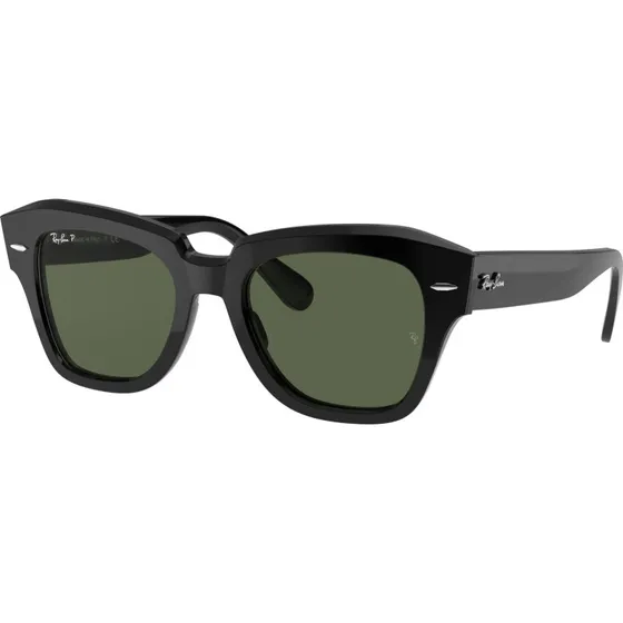 Ray-Ban RB2186 State Street - Lunettes de soleil Carrées Polarisées