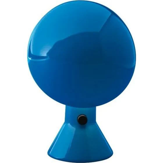 Martinelli Luce Elmetto - Lampe à poser bleue design
