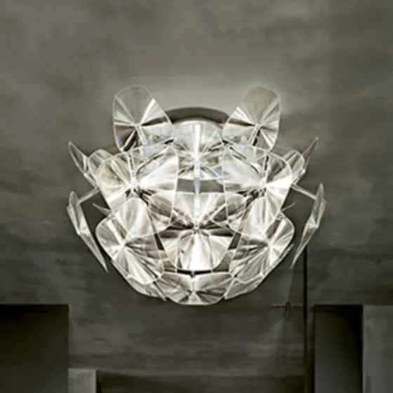 Luceplan Plafonnier Hope - Design Chatoyant et Prismatique