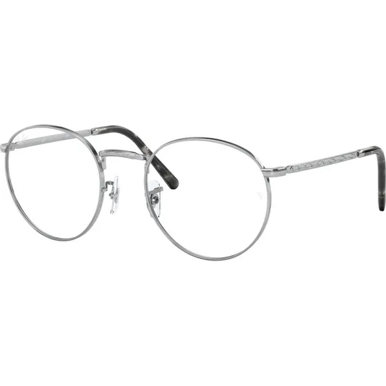 Ray-Ban RX3637V Lunettes Optiques Pantos Métal Argent